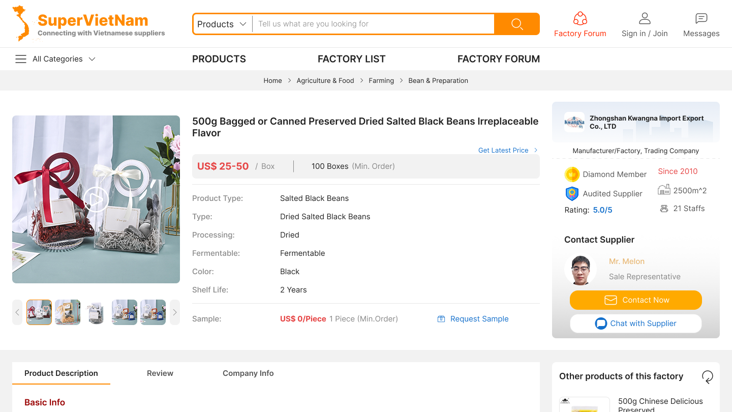 Product description